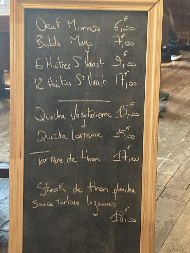 Belle de Mai (restaurant) - Menu Image 3